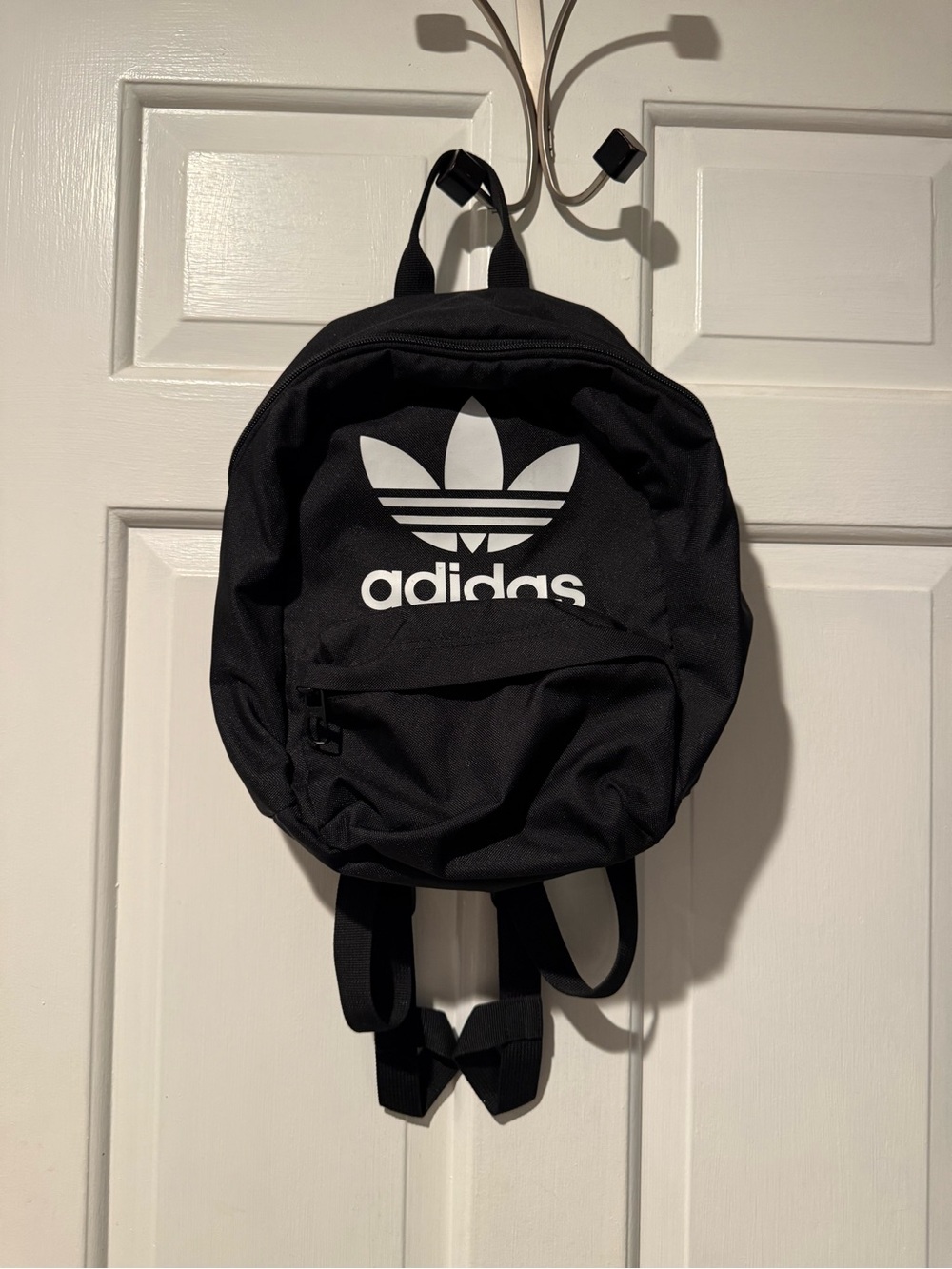 adidas Black Trefoil Mini Backpack